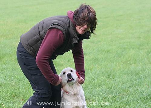 Bodybuilder Maike mit Nelly